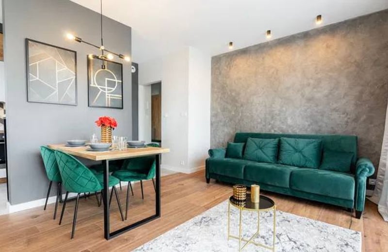 Аренда стильной 3-комнатной квартиры, 60 м², район Praga-Południe, Варшава, Польша